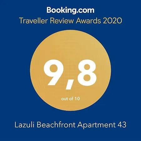 Appartamento Lazuli Sea View Beachfront Ap 43 *